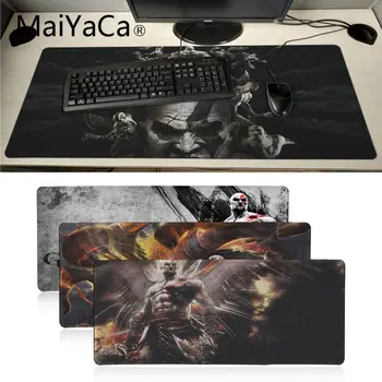 

MaiYaCa Boy Gift Pad God of War Kratos Durable Rubber Mouse Mat Pad Customized MousePads Computer Laptop Anime Mouse Mat