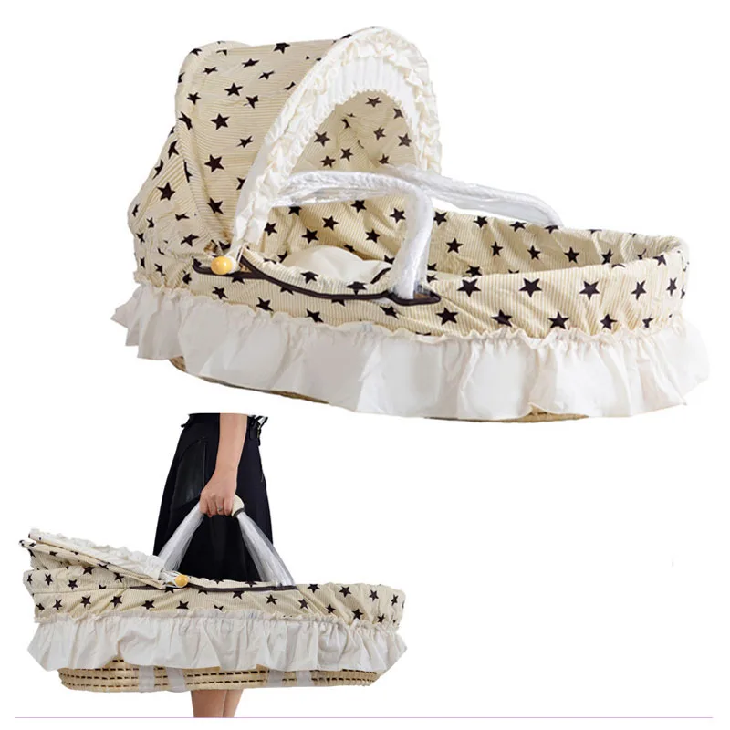 Livraison gratuite Portable berceau de voyage pour nouveau-né bébé panier de couchage bébé siège de voiture berceau bébé nouveau-né couffin 0 ~ 12 M