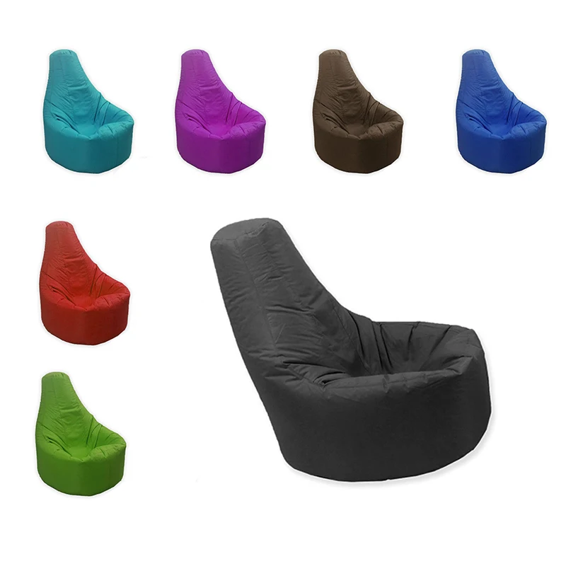 Kaufen 2019 neue Erwachsene Gamer Sofa Tasche Große Sitzsack Outdoor Sitzsack Gaming Großen Arm Stuhl Garten Wohnzimmer Leinen Tuch liege Sitz