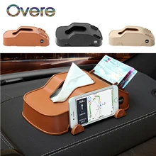 Overe 1 шт. автомобильный Стайлинг коробка ткани и держатель телефона и карты клип для Renault Megane 3 Duster Captur Chevrolet Cruze Aveo Captiva