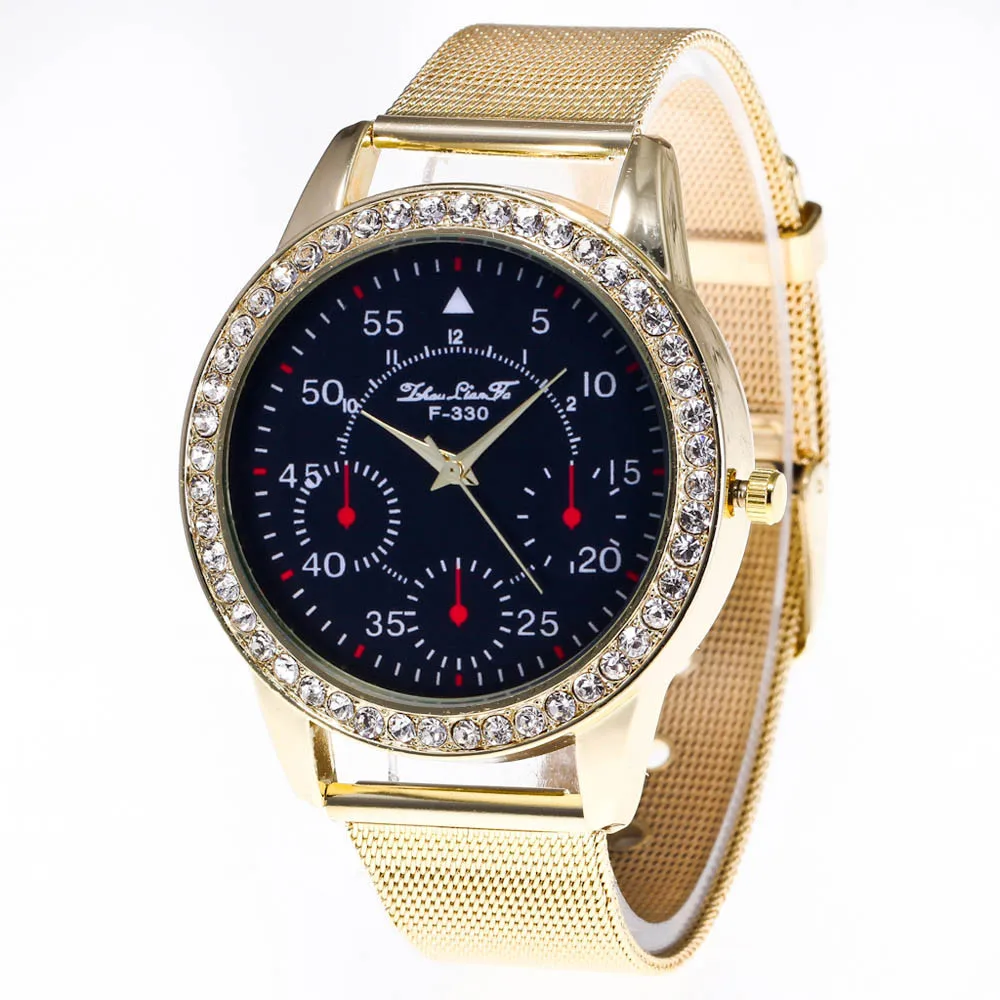 Zhoulianfa Ladies Casual Watches Women Fashion Diamond Quartz Wrist