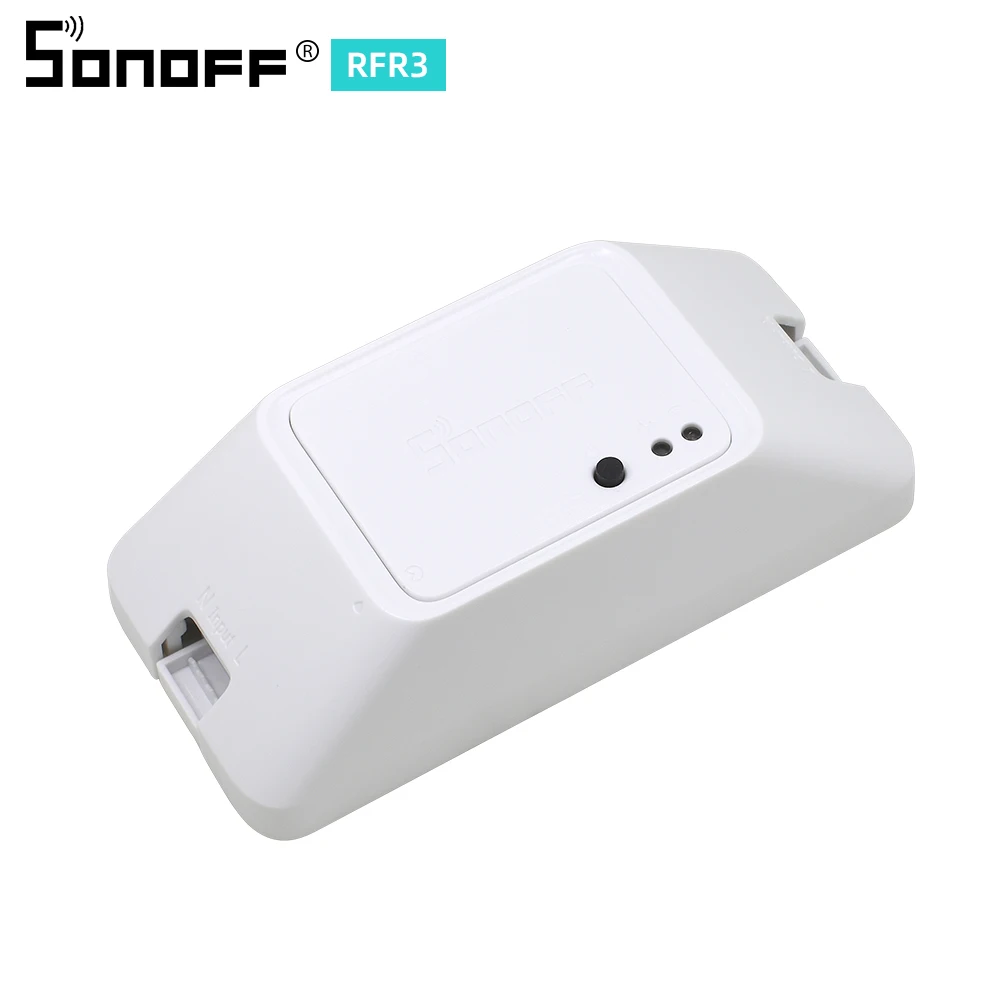 

Smart Home Sonoff RF R3 WiFi Wireless Switch Smart RF Control RM 433Mhz Remote Controller 100-240V With Alexa Google Home