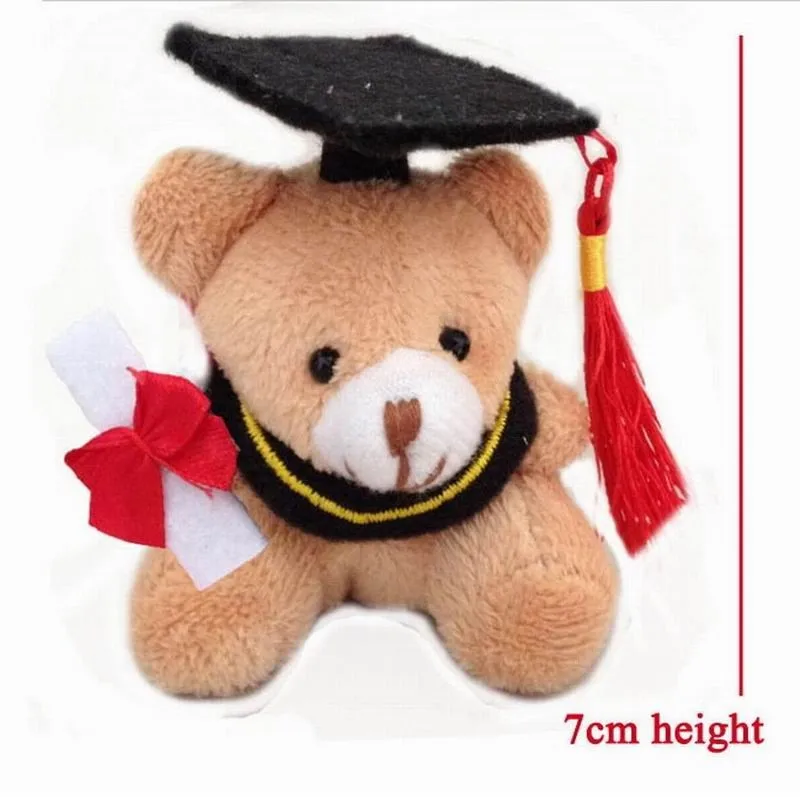 7cm plush graduation bear (4)