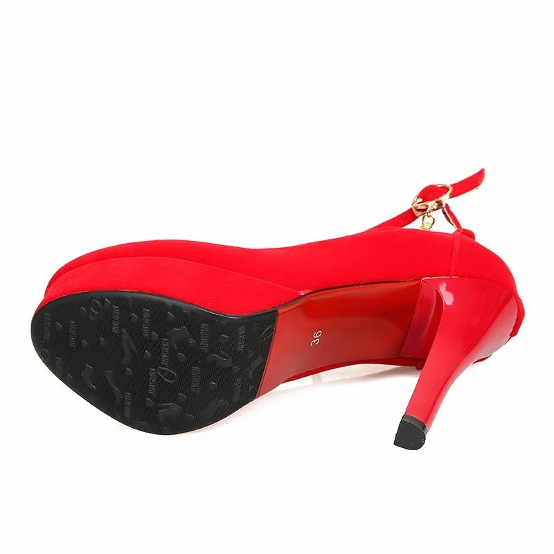 MORAZORA/Новинка года; женские туфли-лодочки на платформе и очень высоком каблуке; модная пикантная женская обувь; вечерние женские свадебные туфли на тонком каблуке