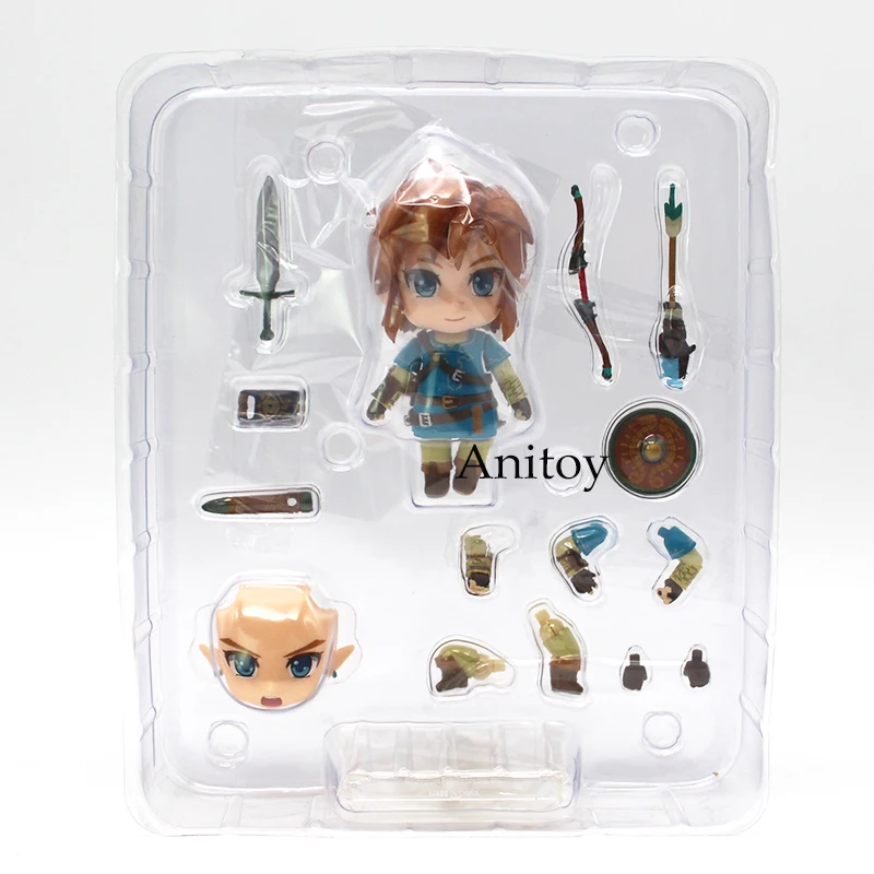 Break of the wild Link Nendoroid 733 DX/733 Edition кукла ПВХ фигурка Коллекционная модель игрушки 10 см - Цвет: 733nobox