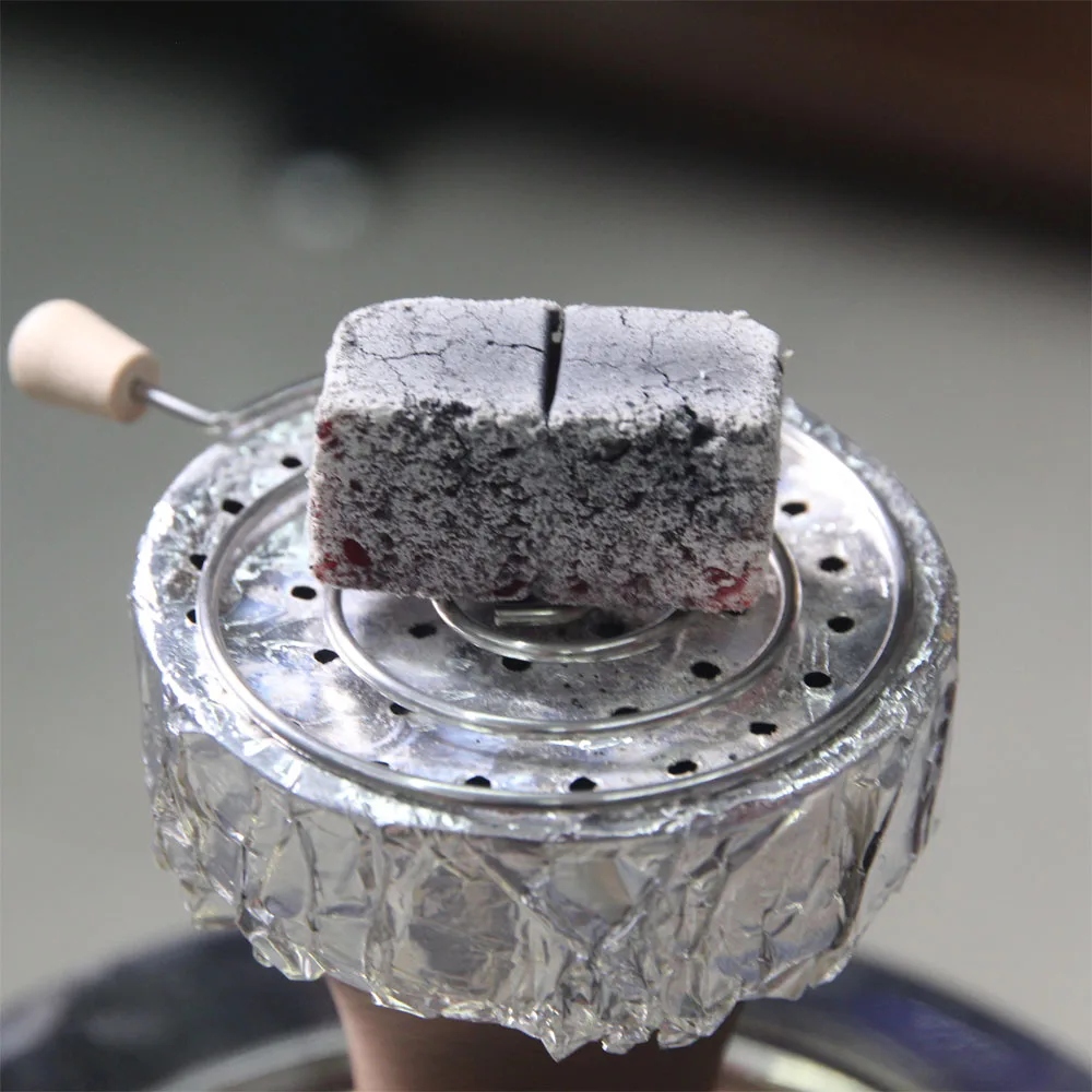 96 кубов натуральный кокосовый кальян Кальян Древесный уголь Sheesha прочный