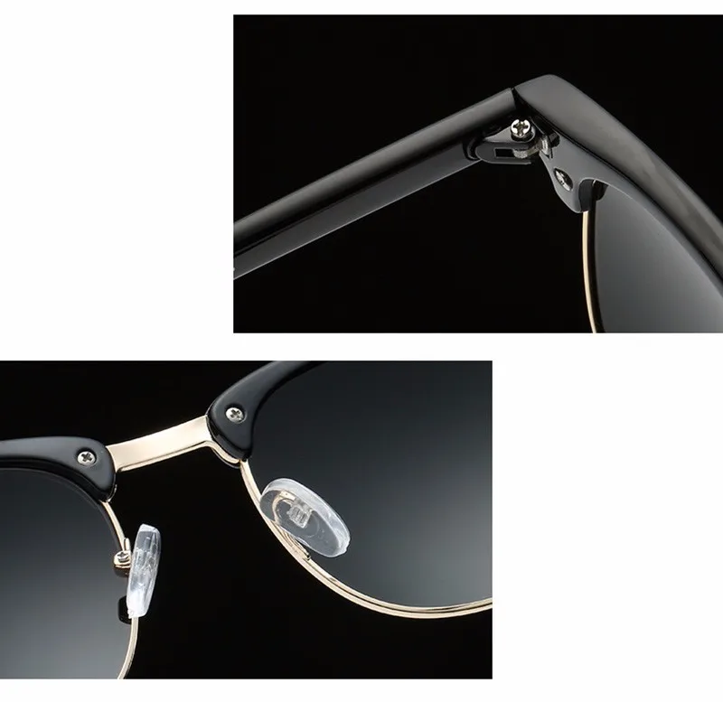 KDEAM классические Клубные поляризационные солнцезащитные очки, мужские, ширина 51', Полароид, солнцезащитные очки, винтажные женские очки с фирменной кожаной коробкой KD3016