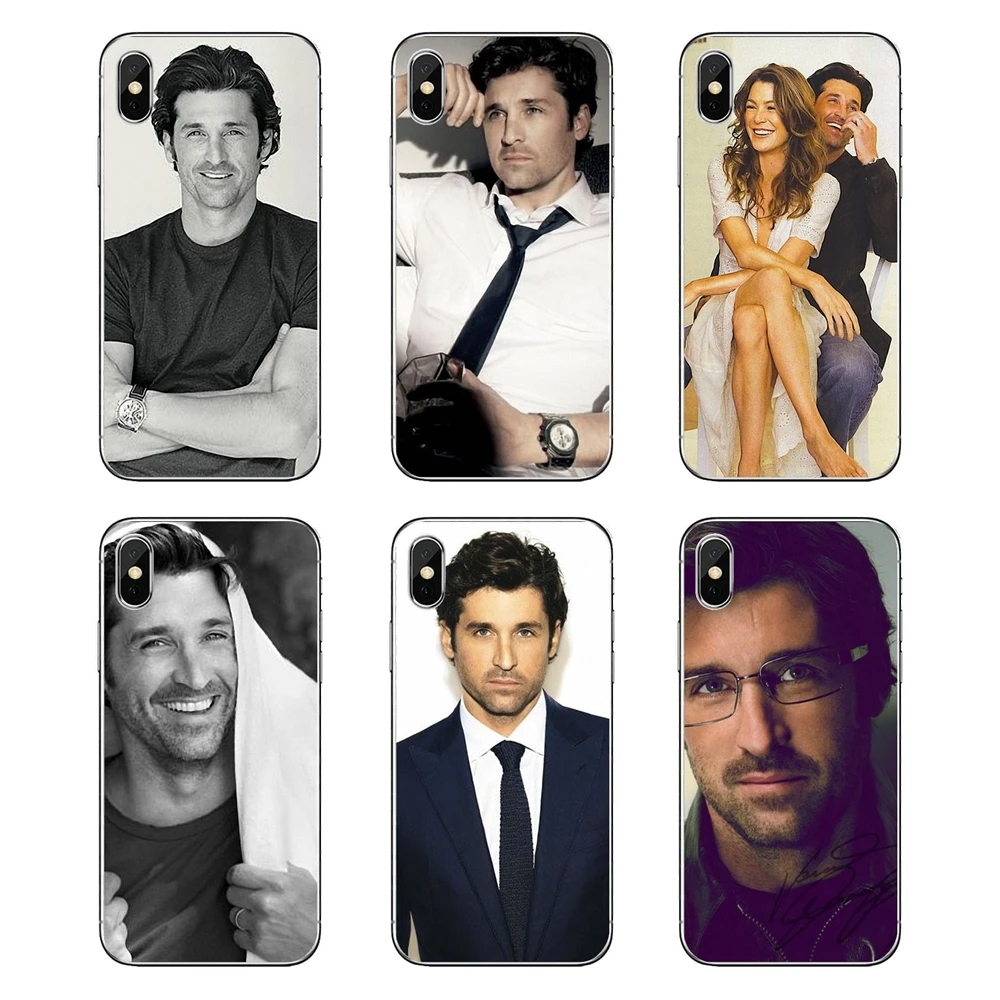 

For Xiaomi Mi A1 A2 5X 6X 8 lite SE Pro Max Mix 2 2S 3 Mi5 Mi5S Grey Anatomy McDreamy Black Soft Transparent Cases Covers