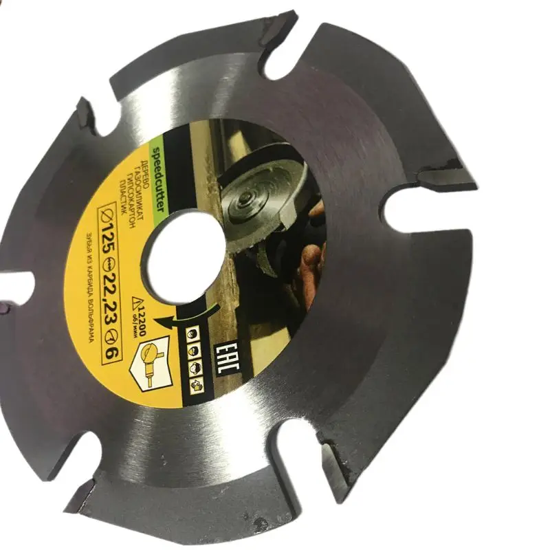 

125mm 6T Circular Saw Blade Multitool Grinder Saw Disc Carbide Wood Cutting Disc Carving Blades For Angle Grinders