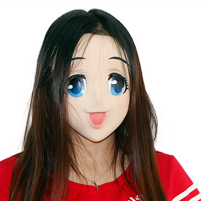 Japan Anime Girl Mask Animation Characters Human Face