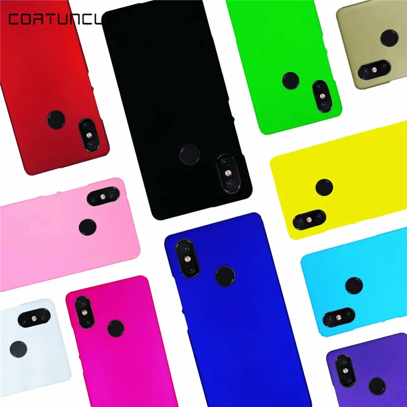 

Phone Case on For Fundas Xiaomi Redmi Note 5 Pro Case For Coque Xiaomi Redmi 5 Case Candy Matte Hard plastic PC Back Cover Cases