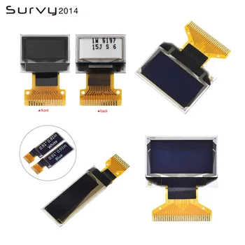 OLED module White Blue color 128X64 0.49/0.9/0.96/1.3 inch OLED LCD LED Display Module For Arduino SPI IIC I2C open smart 0 96 inch i2c interface blue color oled display breakout module 128 64 for arduino uno r3 mega2560 leonardo