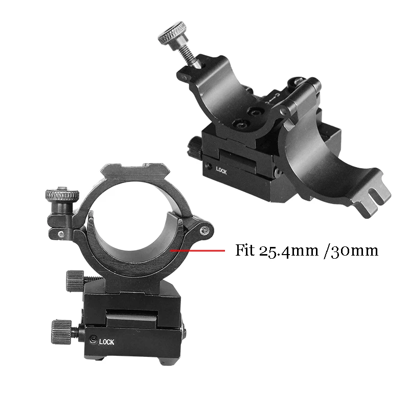 

Hunting Tactical Gun Mount Scope Ring 30Mm Airsoft M4 Ar15 Ak47 Rifle Picatinny Rail Windage Elevation Adjustable Scope Mount