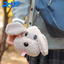 Kawaii аниме Юри на льду Victor щенок Пудель плюшевая игрушка кулон Makkachin собака мягкие животные кукла-сумка аксессуар подарки