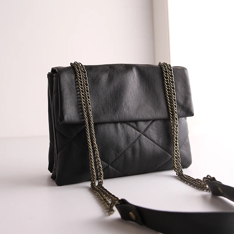 Модная женская кожаная сумка, женские сумки через плечо, дизайнерская женская сумка на плечо с цепочкой, женская сумка