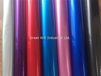 

Ultra Glossy Candy Vinyl Wrap Film With Air Bubble Free Candy Gloss Car Wrap Cover Sticker Fame Will Size 1.52*20m/Roll