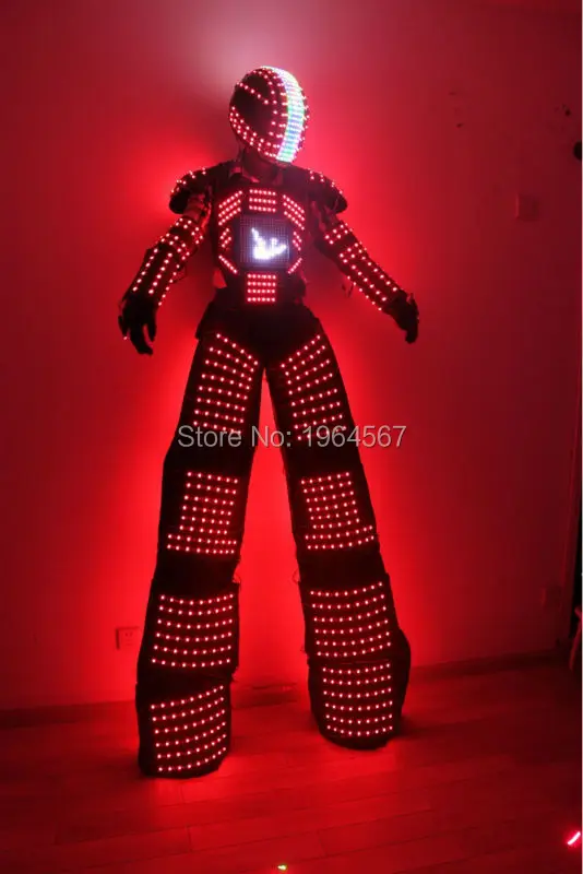 led robot costume1