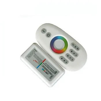 

1X High quality 2.4G touch RGB LED controller DC12-24V input free shipping