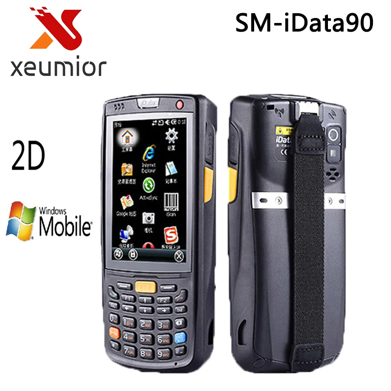 

SM-iDATA90 IP65 Industrial Handheld PDA with 1D,2D Laser Barcode Scanner Windows Mobile 6.5 OS POS Data Terminal