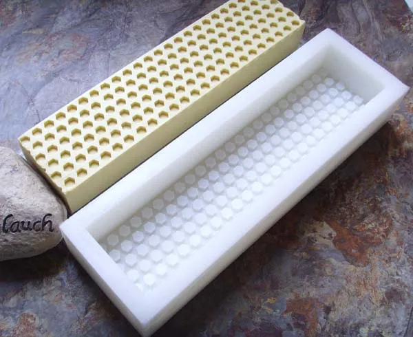 Handmade soap mold honeycomb little toast | Дом и сад