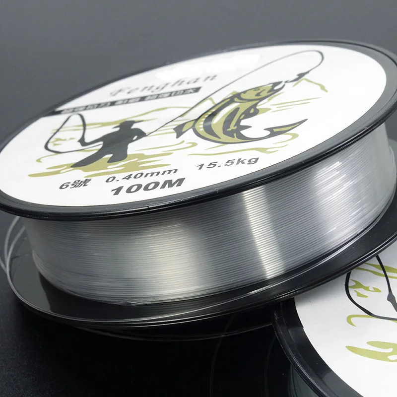 

Lawaia Fishing Line 100 Meters Super Wear-resistant Nylon Fish Line Strong Pull Taiwan Fishing Rod Sea Squid Line Fishing Tackle
