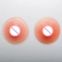 Наклейки на соски фальш-ниппель для Трансвестит силиконовая грудь паста Невидимый самоклеющийся силиконовый ниппель