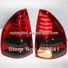 For TOYOTA Prado FJ120 LED Rear Lights Red Back V2 Type