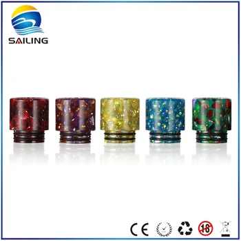 

Sailing Vape Newest Design 810 Epoxy Resin Drip Tips for TFV8/TFV12 Kennedy Goon 528 RDA Atomizer