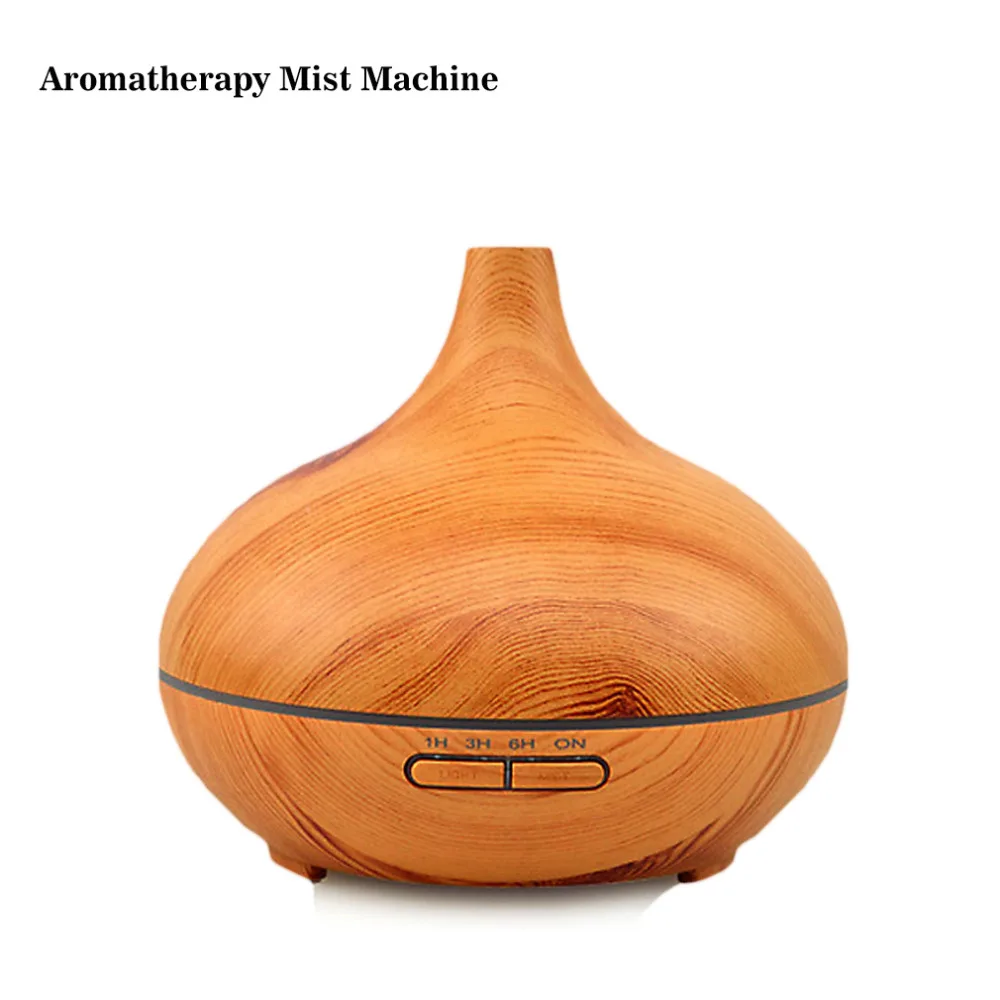 

Ultra-quiet Wood Grain Aroma Machine Essential Oil Diffuser Ultrasonic Atomizing Humidifier Help to Relieve Fatigue Free Shippin