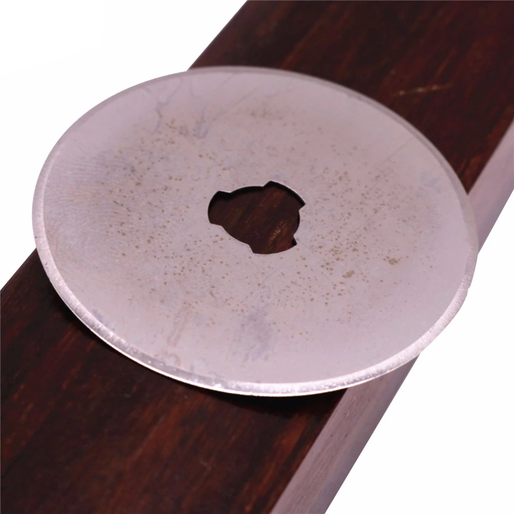 Lâminas de Retalhos Estofando para Olfa 45mm e 28mm Pces Cortador Giratório Tecido Couro Artesanato Circular Colth Corte Recarga Costura 40 12 Faca universal