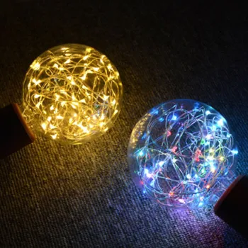

New 2018 High Quality Christmas LED Light Bulb E27 Starry Fairy String Xmas Party Lamp Bulb Home Decor Drop Shipping