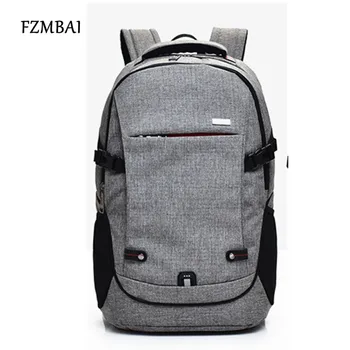 

Fashion Unisex College Student's Leisure Backpacks Mens' Business Computer Bags Large Capacity Canvas Double Shoulder Bags