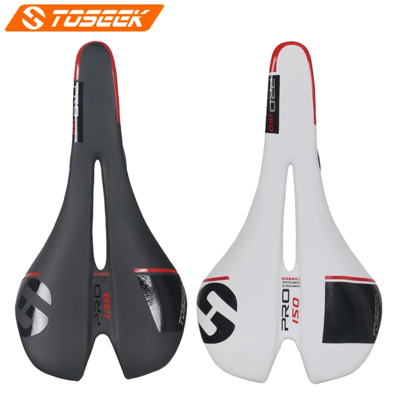 

1pcs New mtb carbon saddle full leather PU soft leather selle cycling high quality bicycle parts saddle bike road