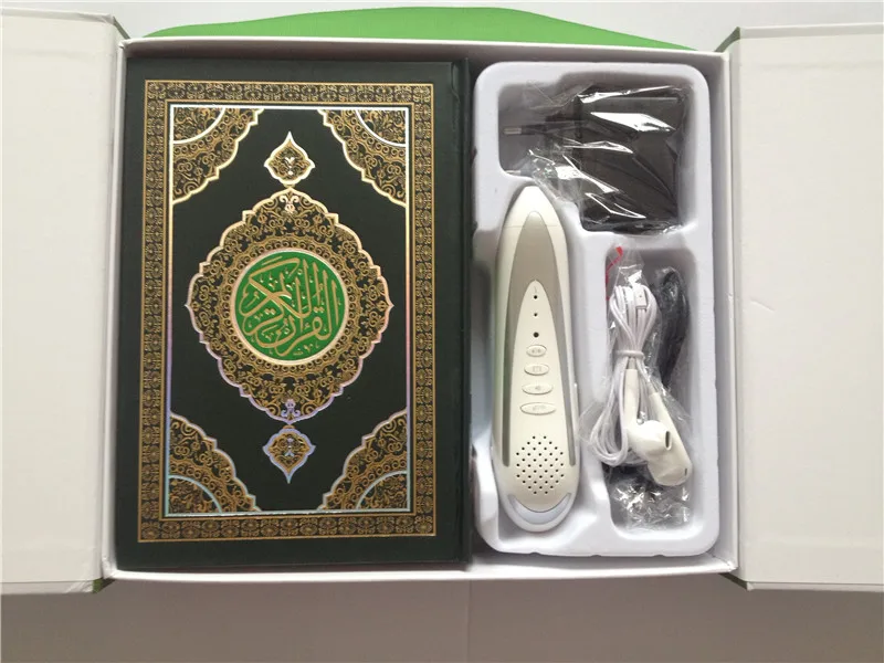 Висячий Celeration Лучший Горячая распродажа! электронная ручка, читающая Коран Ислами Цифровая ручка для чтения Корана PQ15 арабский Коран чтения с помощью слова 5 Книг