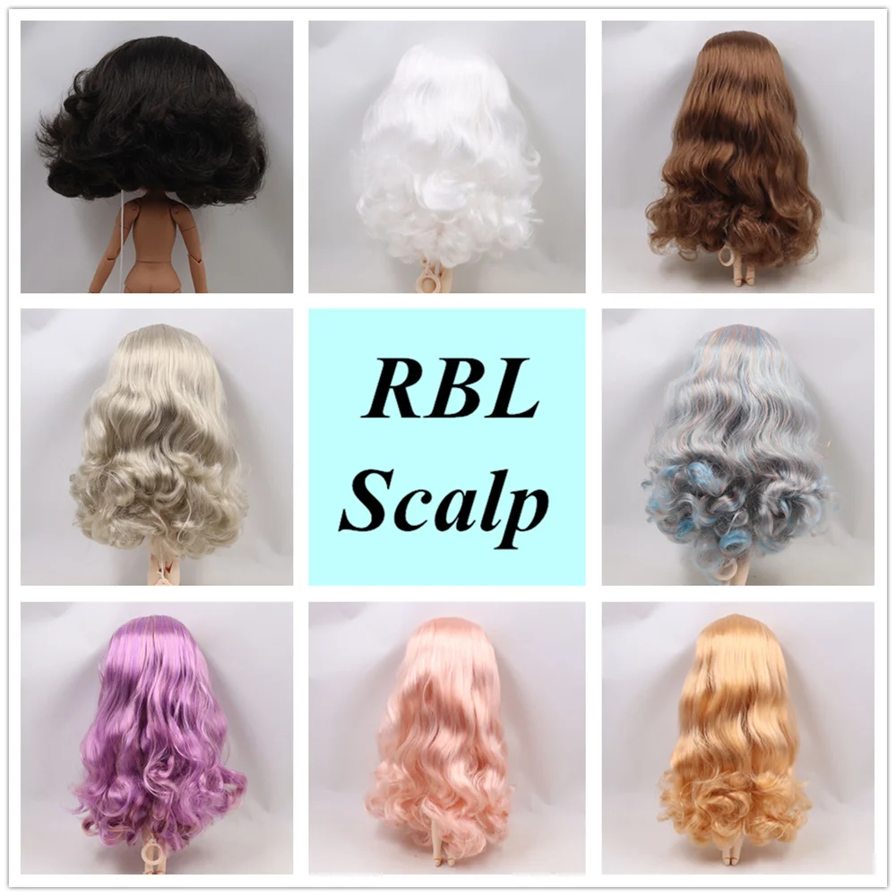 Details about   Blythe Factory Scalps Wigs Including the Hard Endoconch Red and Pink Colour Hair