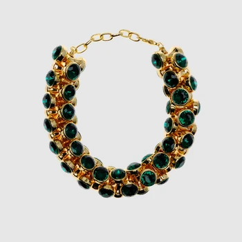 

Amorita boutique Acrylic round necklace