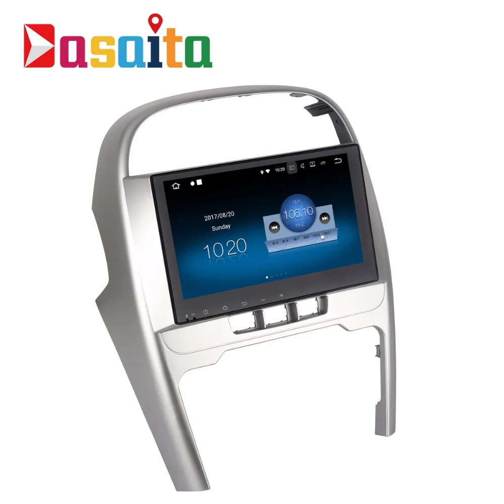 Dasaita 9 &quotAndroid 8 1 Автомобильный gps плеер Navi для Chery Tiggo 2014 2015 с 2G + 16G четырехъядерный