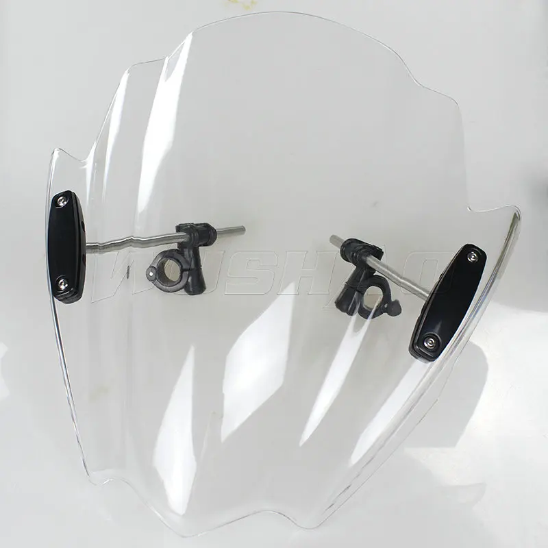 Motorcycle Street Bike Handlebars Windshield WindScreen For 2014 2015
