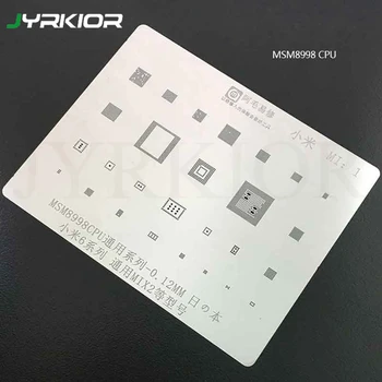 

Jyrkior For Xiaomi 6 0.12MM Multi-Function MSM8998 CPU BGA Reballing Stencil Plant Tin Steel Net