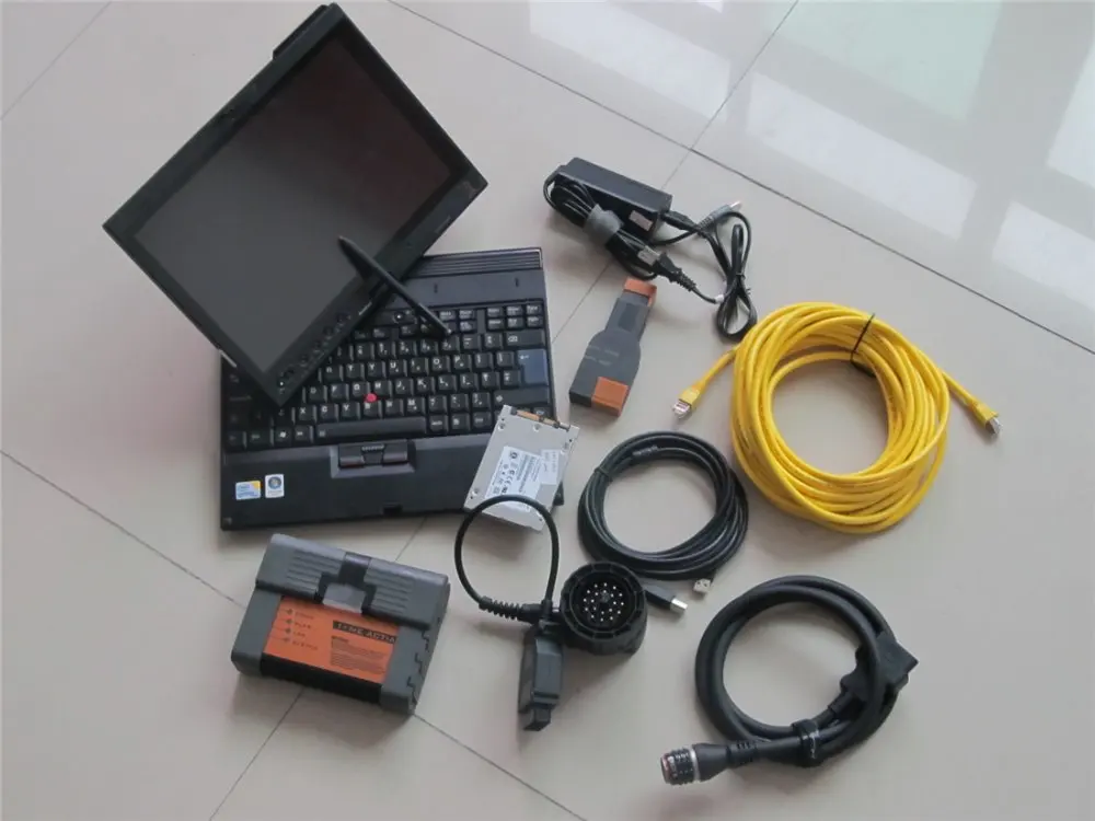 2019 for bmw icom a2 with X201T i7 laptop 8G 480gb SSD software ista expert mode diagnostic tool obd cable ready to use |