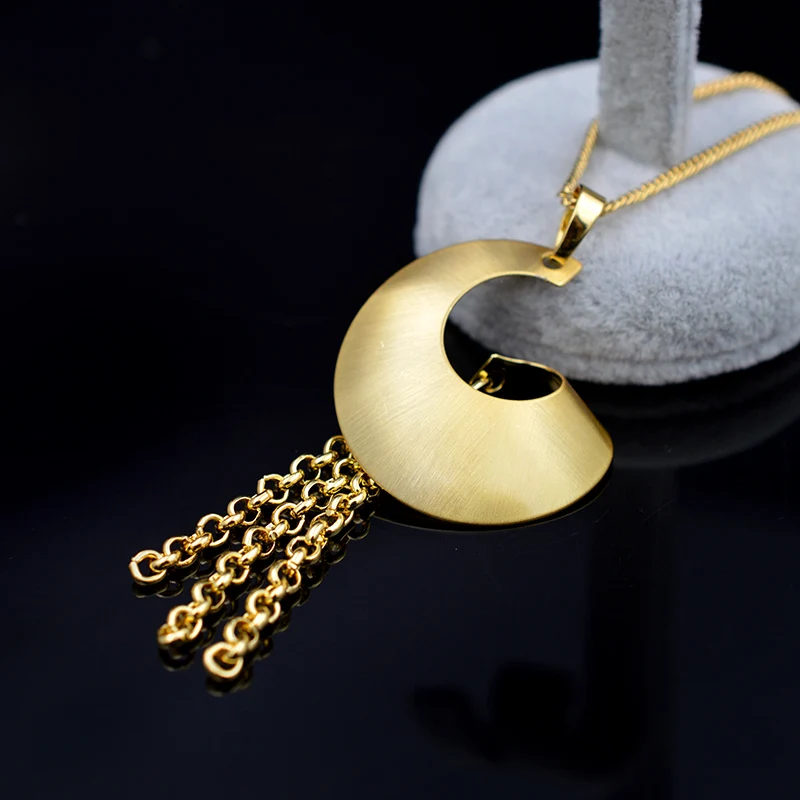 Sunny Jewelry милый романтический ювелирный набор с кисточками колье серьги кулон для