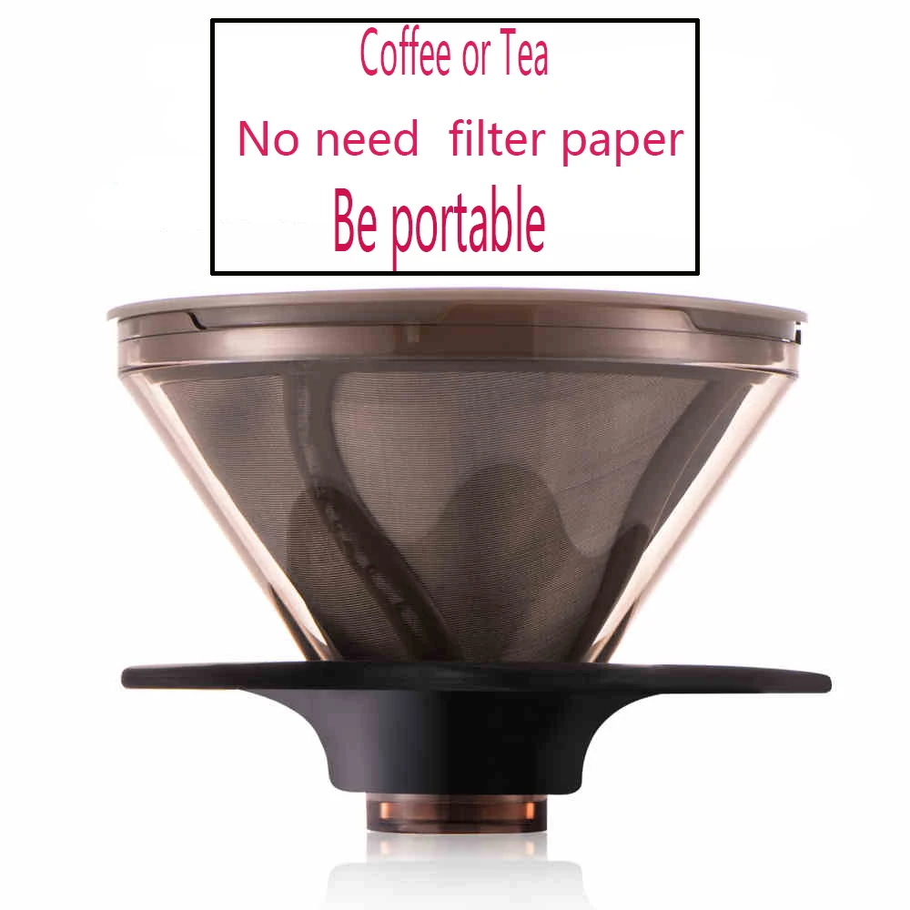 

coffee strainer with switch Coffee filter Mr Clever Portable coffee cup 200ml drip coffee filter