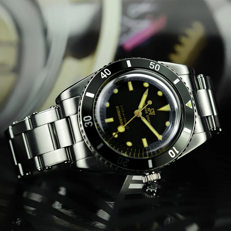 San Martin Men Vintage Watch Automatic 