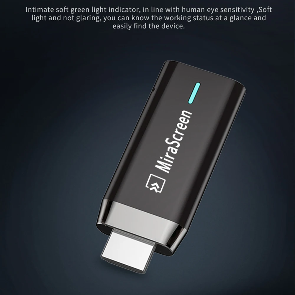 Mirascreen D8 Wifi 2.4G/5G Display Tv Dongle 1080P Miracast Airplay Dlna Mirroring To Hdtv For Phone Ios Android 