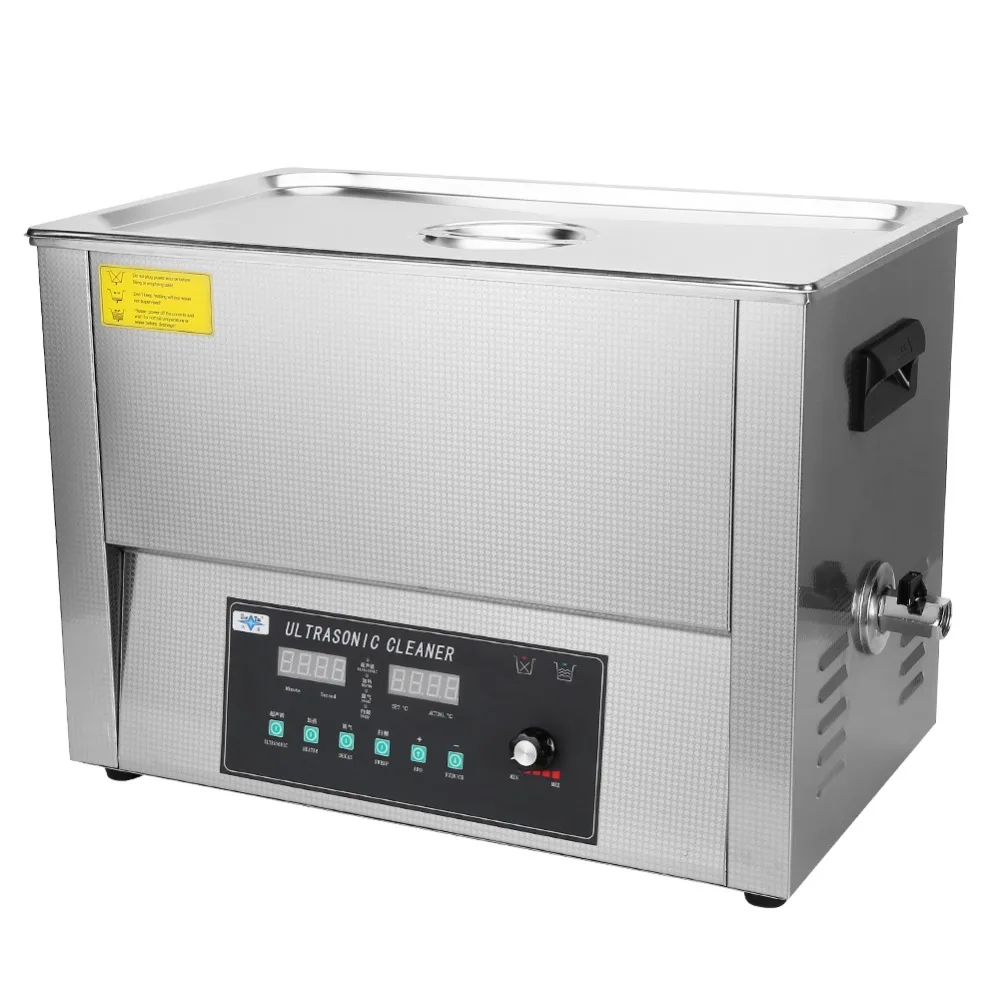 Stainless Steel Ultrasonic Cleaner Heated Cleaning Tank Machine use in