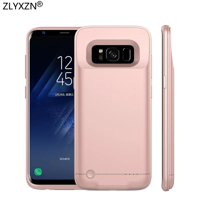 

High Capacity Backup External Battery Charger Case For Samsung S8 S8 plus s8+ Backup Power Bank Charger Case Cover 4200/5000mah