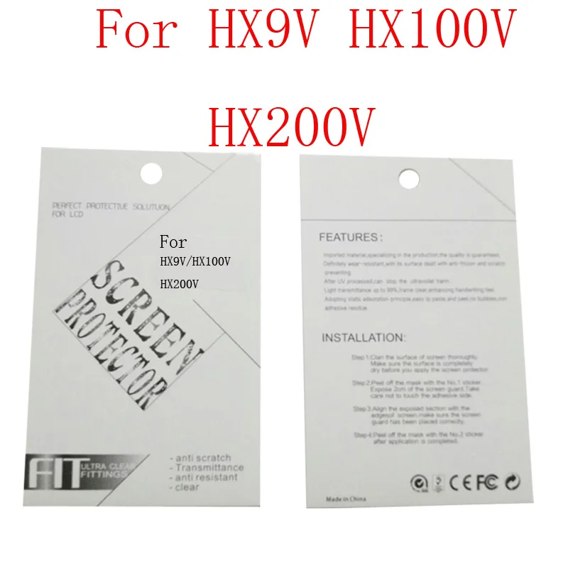 20 шт. Новая мягкая защитная пленка для экрана камеры Sony HX9V HX100V HX200V DSC H400 HX60 HX90V HX300