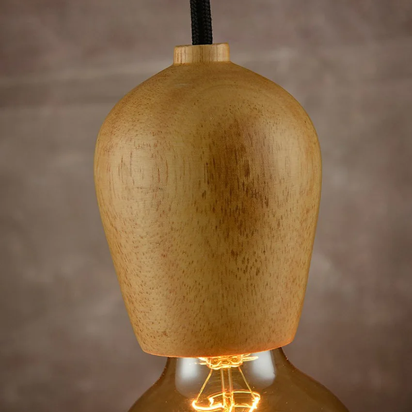Wooden Pendant Light-12