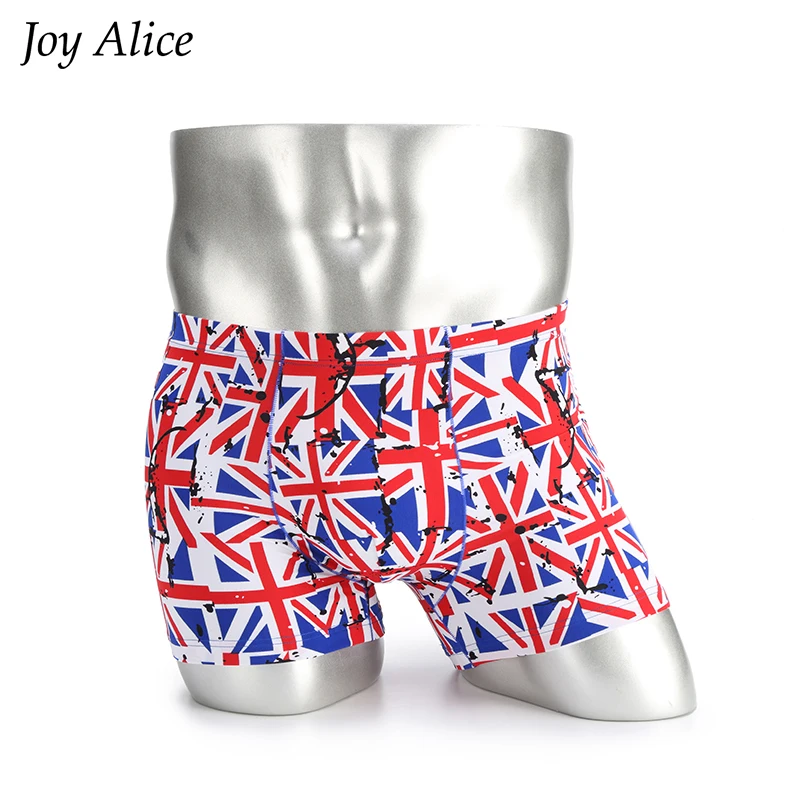 Mixed Pink Hero Striped Cotton Men Underwear Male Underpant Pouch Man