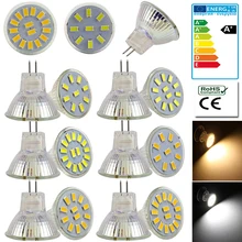 AC/DC 12-30В MR11 GU4 5733 SMD светодиодный прожектор 2 Вт/3 Вт/4 Вт светодиодный потолочный светильник, энергосберегающая, точечное освещение лампы холодный белый/теплый белый